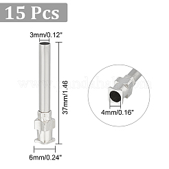 15 шт. дозирующие иглы с тупым кончиком Luer Lock из нержавеющей стали 304&nbsp;TOOL-UN0001-28A