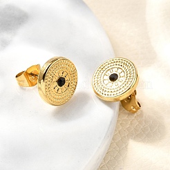 Серьги-гвоздики из нержавеющей стали 304&nbsp;EJEW-F361-11G