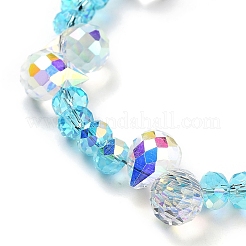 Ремешки для мобильных устройств из стеклянных и железных бусин&nbsp;AJEW-H153-03B-04