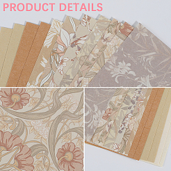 Наборы бумаги для вырезок&nbsp;AJEW-WH20004-15A