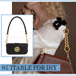 Бордюрные цепи для сумок из сплава&nbsp;FIND-WH0137-31AG