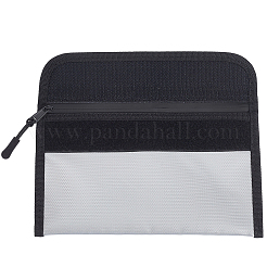 Жидкие силиконовые тканевые пакеты для хранения документов&nbsp;AJEW-WH20033-070B