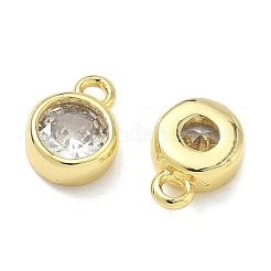 Латунь с подвесками из прозрачного кубического циркония&nbsp;KK-I476-12G