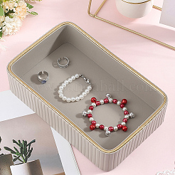 Ящики для хранения из искусственной кожи без крышки&nbsp;AJEW-WH20068-003B