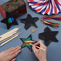 Поделки в виде звезд для детей&nbsp;DIY-WH0740-68