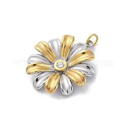 Подвески из нержавеющей стали 304 со стразами&nbsp;STAS-E550-22G