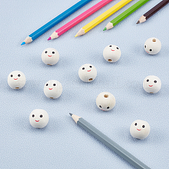 Европейский бисер из клена&nbsp;WOOD-FH0001-52