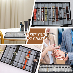 10 прямоугольный сетчатый ремешок для часов из искусственной кожи&nbsp;ODIS-NB0001-38A