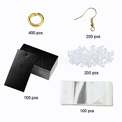 Наборы для изготовления серег своими руками&nbsp;DIY-YW0002-27G