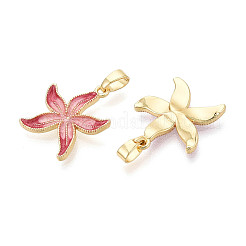 Латунь с эмалевыми подвесками&nbsp;KK-T073-63B-G