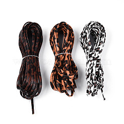 5 м плоская двойная косая бейка из искусственной кожи с леопардовым принтом&nbsp;LC-N006-03B