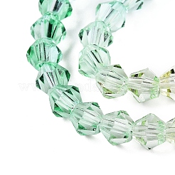 Градиентные цветные стеклянные бусины&nbsp;DGLA-A039-T4mm-A013