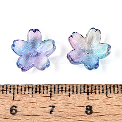 Расписные прозрачные стеклянные шапочки для запекания&nbsp;DGLA-N014-06B-01