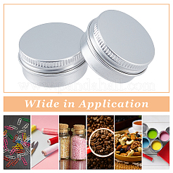 Круглые алюминиевые жестяные банки&nbsp;CON-WH0086-127B