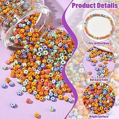 200 г непрозрачных цветных стеклянных бусин&nbsp;SEED-FYW0003-14A