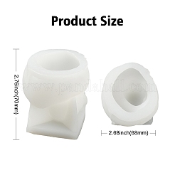 2шт 3d утка ароматерапия гипсовые свечи силиконовые Молды&nbsp;ST-CJ0007-58