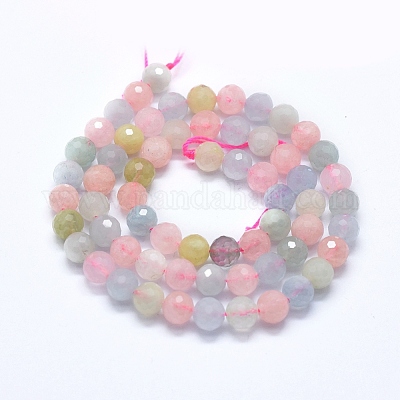 Природные морганит нитей бисера&nbsp;G-D0013-46-1