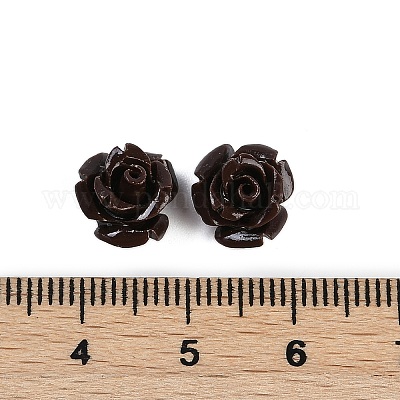 Резные бусины из синтетического коралла&nbsp;CORA-M001-07H-1