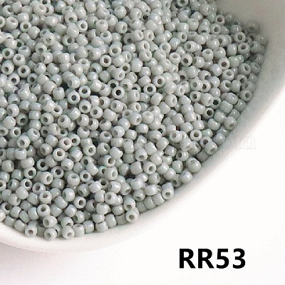 Непрозрачный 8/0 стеклянный бисер&nbsp;SEED-I013-3mm-RR53-1