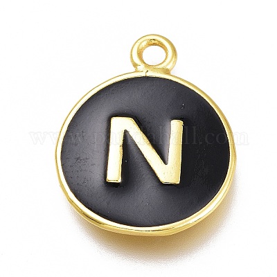 Латунь эмаль подвески&nbsp;KK-H103-02N-G-1