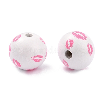 Бусины из натурального дерева WOOD-P015-F01-1