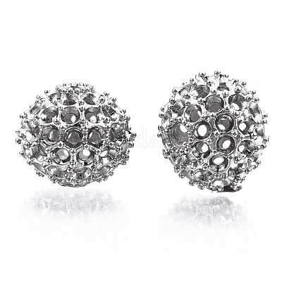 Латунные бусины&nbsp;KK-S356-337P-NF-1