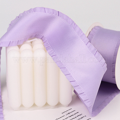 10 ярд ленты из полиэстера с рюшами&nbsp;PW-WG29113-14-1