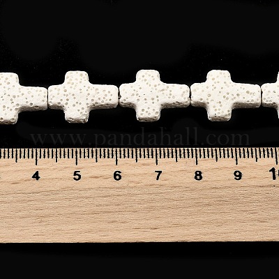 Бусы из натуральной лавы&nbsp;G-L498-E01-01C-1