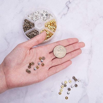 Spacer бисер латунные&nbsp;KK-PH0036-38-1