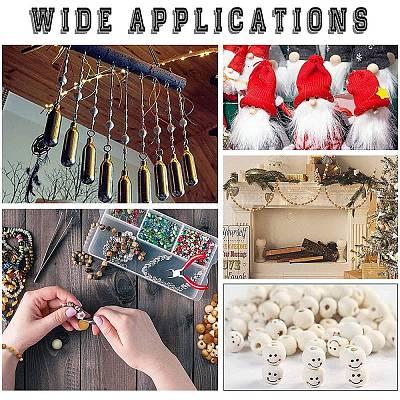 Натуральные деревянные бусы&nbsp;WOOD-PH0009-36-1