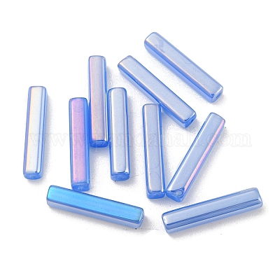 Гальванические стеклянные бусины&nbsp;GLAA-D024-01C-1