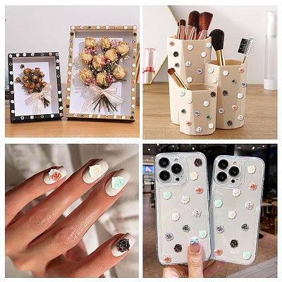 100шт пластиковые кабошоны&nbsp;KY-CJ0002-17-1