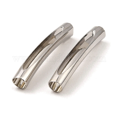 Бисера латунной трубки&nbsp;KK-D040-02P-1