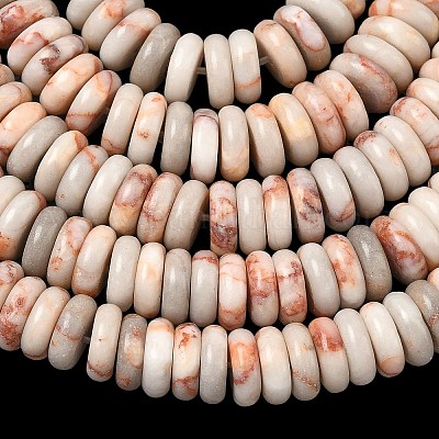 Бусы из натурального красного камня&nbsp;G-G329-A09-3x8mm-1