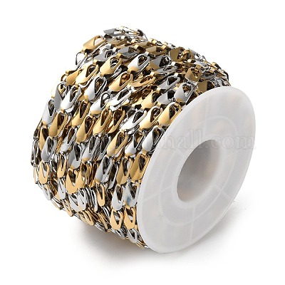 Овальные звенья цепи из нержавеющей стали 304 CHS-F020-02GP-03-1