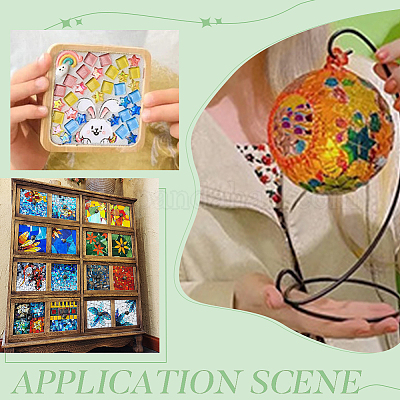 291 шт. 3-х цветная фарфоровая мозаичная плитка&nbsp;PORC-WR0001-01B-1