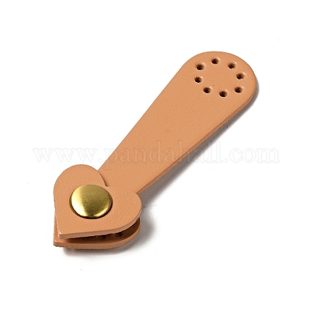 Сердце воловья кожа пришить застежки для кошелька&nbsp;LS-FIND-D027-01D-1