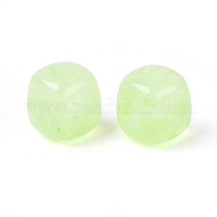 Непрозрачные акриловые бусины&nbsp;OACR-ZX006-33H-1