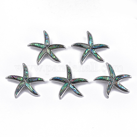 Броши / подвески из ракушек RESI-S376-13A-1