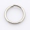 Tarnish Resistant 304 Stainless Steel Open Jump Rings, Stainless Steel Color, 20 Gauge, 7x0.8mm, Inner Diameter: 5.4mm