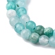 Природных амазонит бисер нитей&nbsp;LS-G-RM2025-B03-4mm-4