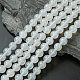 Натуральный белый агат бисер круглый пряди&nbsp;G-N0151-10-10mm-1