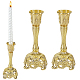 2 шт. подсвечники из цинкового сплава&nbsp;AJEW-PH0007-97A-1