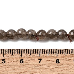 Природный дымчатый кварц нитей бисера&nbsp;G-B167-A09-6mm