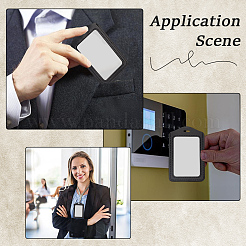 4 шт. держатель удостоверения личности из искусственной кожи&nbsp;AJEW-CL0001-78A