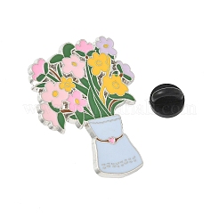 Цветочные эмалевые булавки JEWB-I041-02P-02