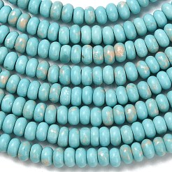 Синтетические имперские нитки из бисера яшмы G-L635-A09-4x2mm-07