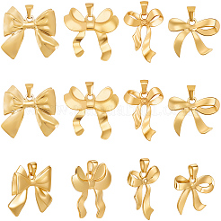 12 шт. 4 стиля подвески из нержавеющей стали 201&nbsp;STAS-BBC0007-31