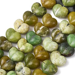 Натуральные бусины из серпентина&nbsp;G-D098-B06