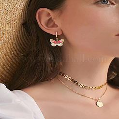 Кулоны с эмалью из латуни&nbsp;KK-LP0002-19C